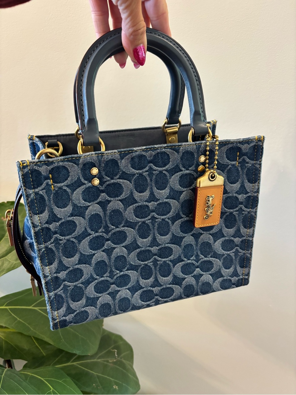 Coach Denim Rogue 25